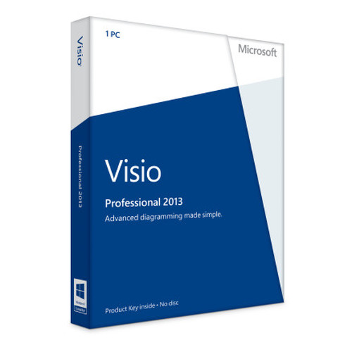 Das Bild wird geladen Microsoft-Visio-Professional-2013-Vollversion-Deutsch-1PC-PKC-