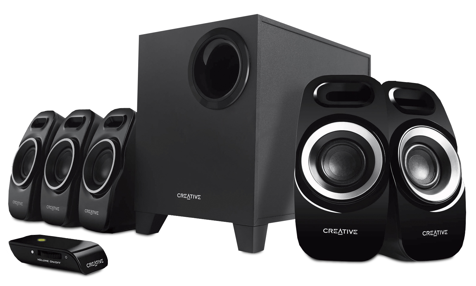 Premium Creativ Inspire T6300 Home Entertainment 5.1 Sound ...